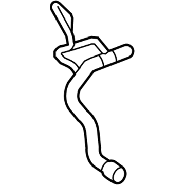 Lexus 16571-0P130 Hose, Radiator, NO.1