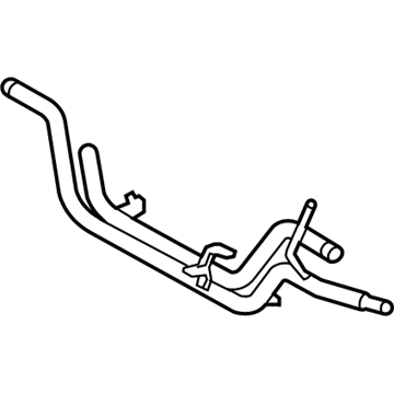 Lexus 16322-0P020 Pipe, Water Inlet