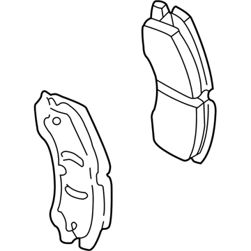 GM 19213362 Rear Pads