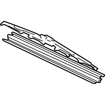 Honda 76620-S3V-A11 Blade, Windshield Wiper (600MM)