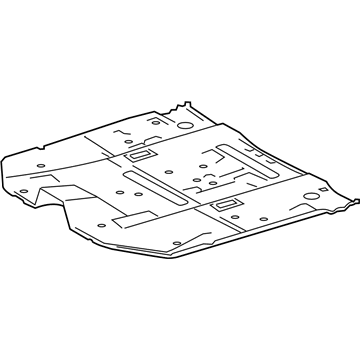 Toyota 58111-0E916 Front Floor Pan