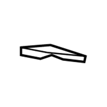 GM 22752675 Rocker Reinforcement Baffle