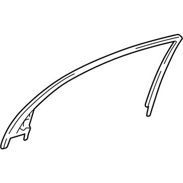 Lexus 67664-30030 Garnish, Door Frame, Upper LH