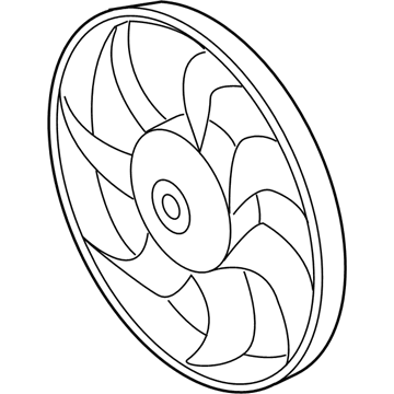 Kia 9773138000 Fan Assembly