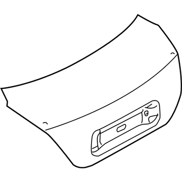 Nissan 84300-7Y030 Lid-Trunk