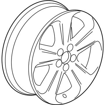 GM 19302645 Wheel, Alloy