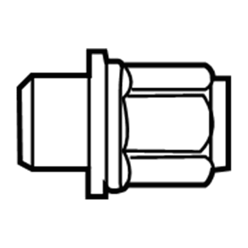 GM 42671504 Wheel, Alloy