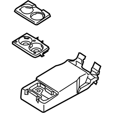 Ford KS7Z-5467112-AB Armrest Assembly