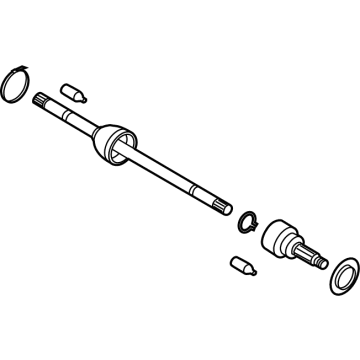 Toyota SU003-10519 Outer Joint Assembly