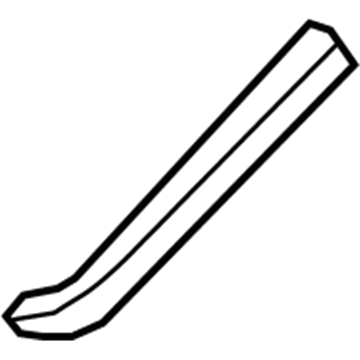 Honda 71593-TF0-003 Spacer, R. RR. Bumper Side