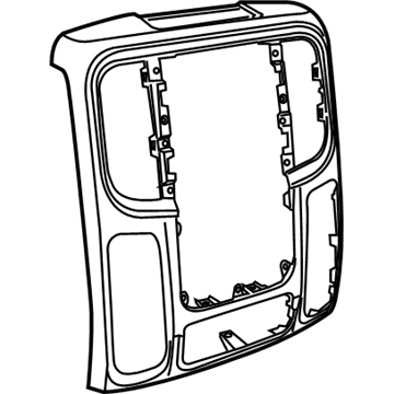 Mopar 1VY911X9AG Bezel-Instrument Panel