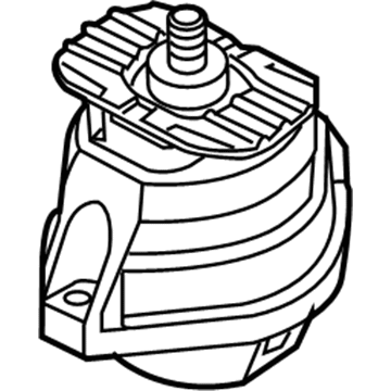 BMW 22-11-6-761-089 Engine Mount Left