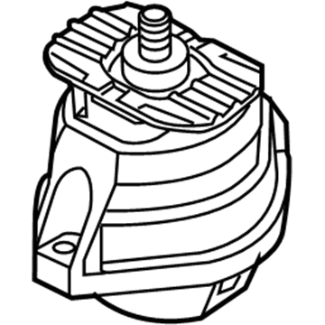 BMW 22-11-6-761-090 Engine Mount Right