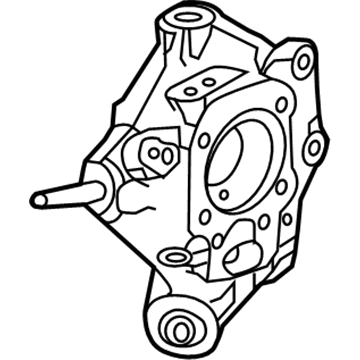 Acura 52215-TZ5-A00 Knuckle, Left Rear