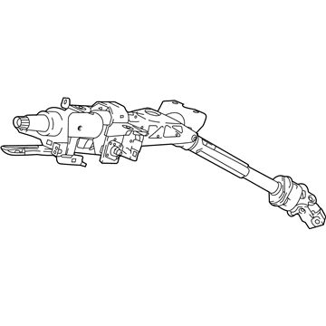 Honda 53200-TVA-A13 Column Assembly, Steering