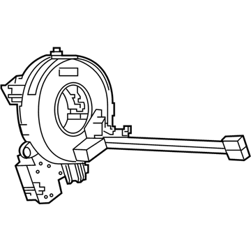 Nissan 25554-6CJ2A Clock Spring Steering Wire