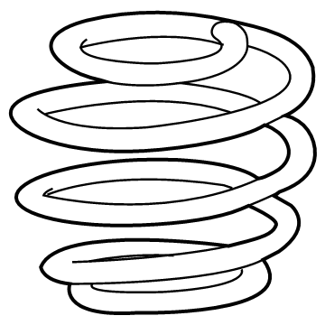 Honda 51406-TGH-A02 Spring, Front Left
