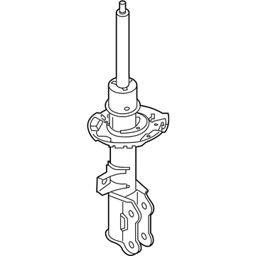 Hyundai 54651-D3700 Strut Assembly, Front, Left