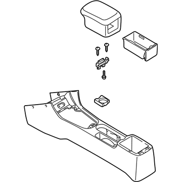 Kia 0K2A364410J96 Console Assembly