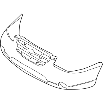 Nissan 62022-2Y925 Front Bumper Cover
