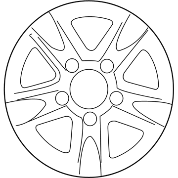 Toyota 42611-60651 Wheel