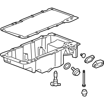 GM 12599654 Pan Asm-Oil