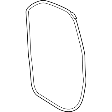 Mopar 5076867AD WEATHERSTRIP-Front Door Mounted