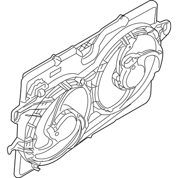 Ford 8L8Z-8C607-A Fan Assembly