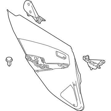 Toyota 67640-WB002 Door Trim Panel
