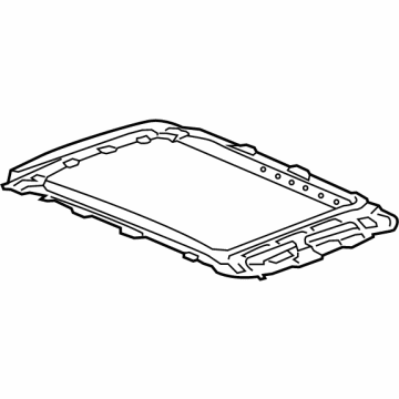 GM 84871168 Sunroof Frame