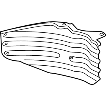 GM 20960982 Heat Shield