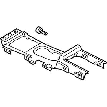 Ford EJ7Z-78045A76-AA Console Panel