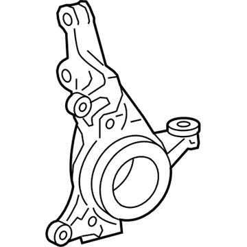 Lexus 43211-0E040 KNUCKLE, Steering