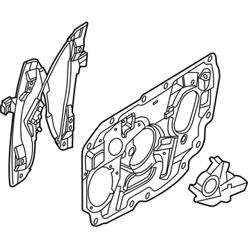 Ford 8F9Z-7423208-A Window Regulator