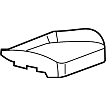 GM 10374382 PAD, Front Seat Cushion