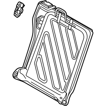 Hyundai 89410-J3050-NNB Frame Assembly-RR Seat Back, RH