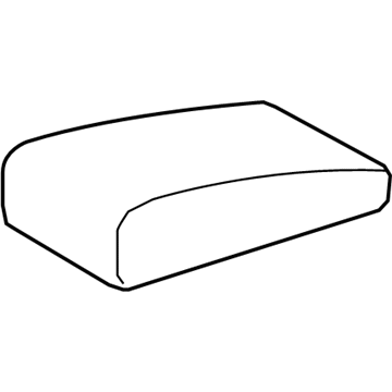 Lexus 71097-0E020-A0 Center Seat Cushion Cover Sub-Assembly