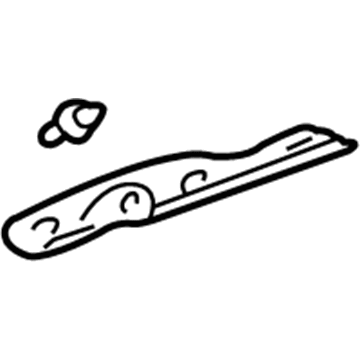 Toyota 62430-0C010-B1 Molding Extension