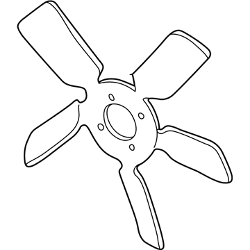 Mopar 52080500AA Fan-Cooling