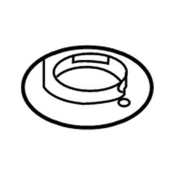 Kia 553321J000 Pad-Rear Spring Lower