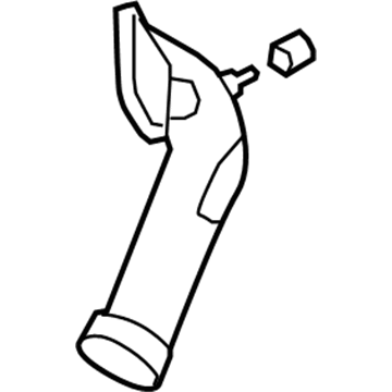 Honda 17254-RNA-A00 Tube Assembly D, Air Inlet
