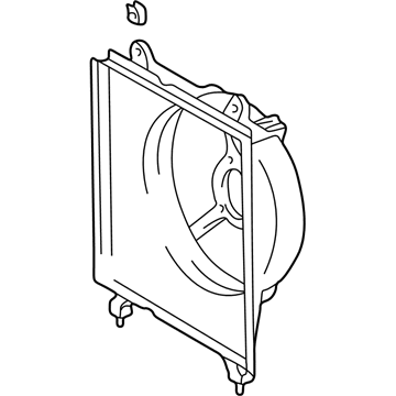 Toyota 16711-74620 Fan Shroud