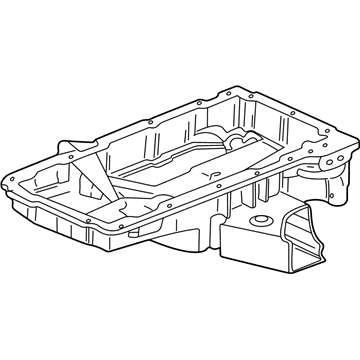 GM 12561828 Oil Pan