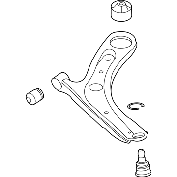 Kia 54501K0100 Arm Complete-Fr LWR,