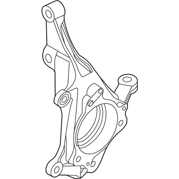 Kia 51716K0000 Front Axle Knuckle Right