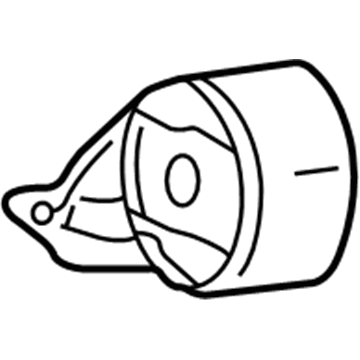 Hyundai 21930-39601 Bracket Assembly-Roll Stopper, Rear