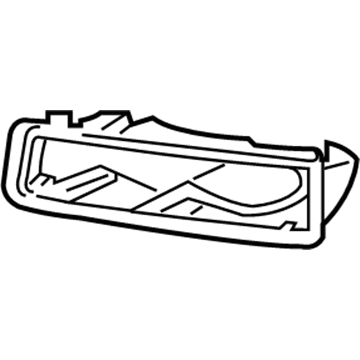Acura 71105-SEP-A00 Housing, Right Front Fog