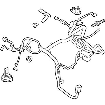 Ford LT4Z-14300-A CABLE ASY