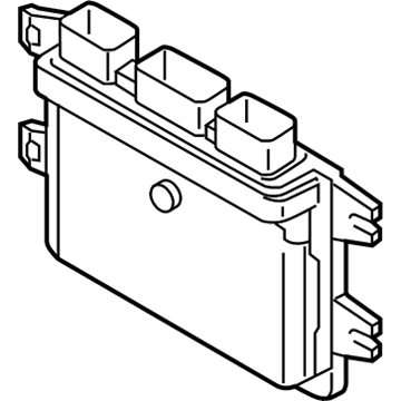 Nissan 23703-5RL0A Blank Engine Control Module