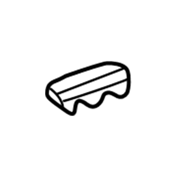 Honda 75232-S9A-003 Lid B, R. FR. Roof Garnish